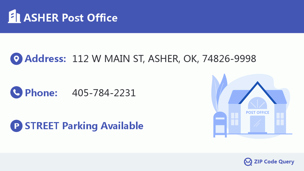 Post Office:ASHER