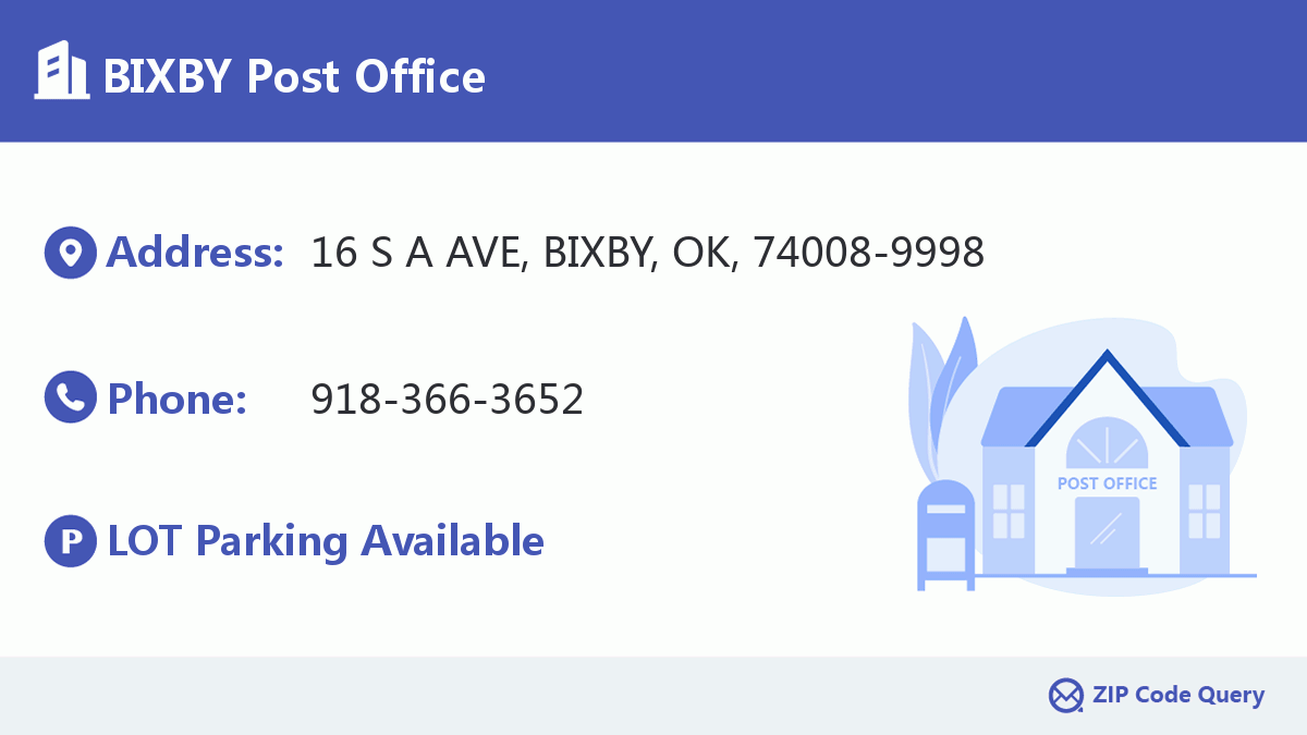 Post Office:BIXBY