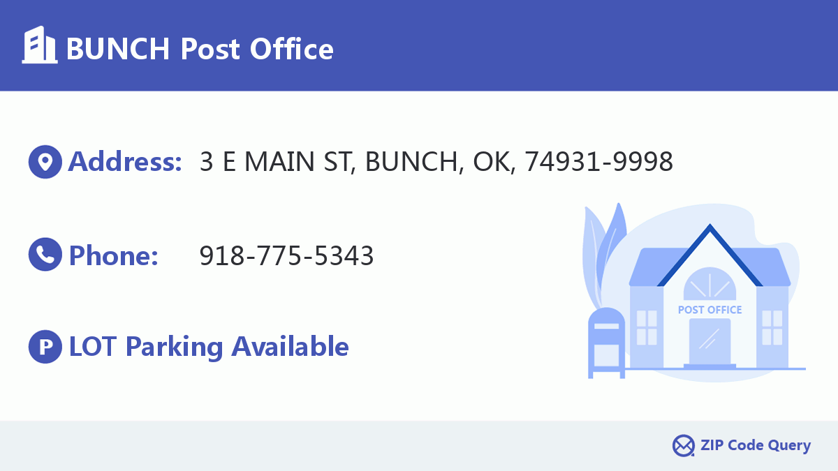 Post Office:BUNCH