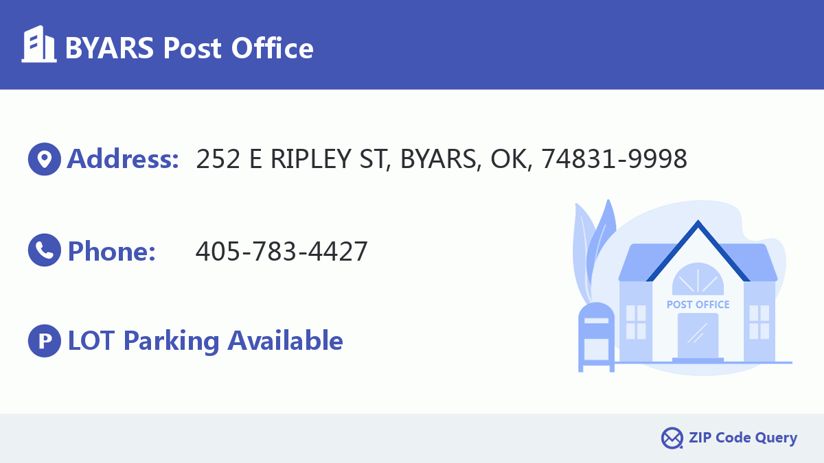Post Office:BYARS