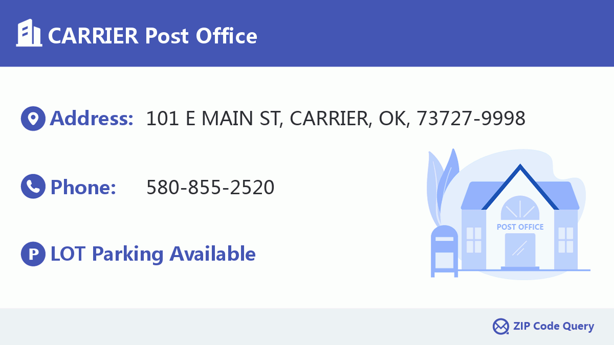 Post Office:CARRIER