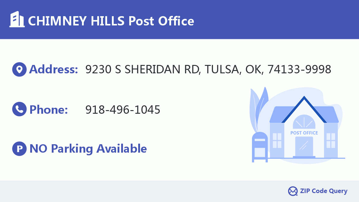 Post Office:CHIMNEY HILLS