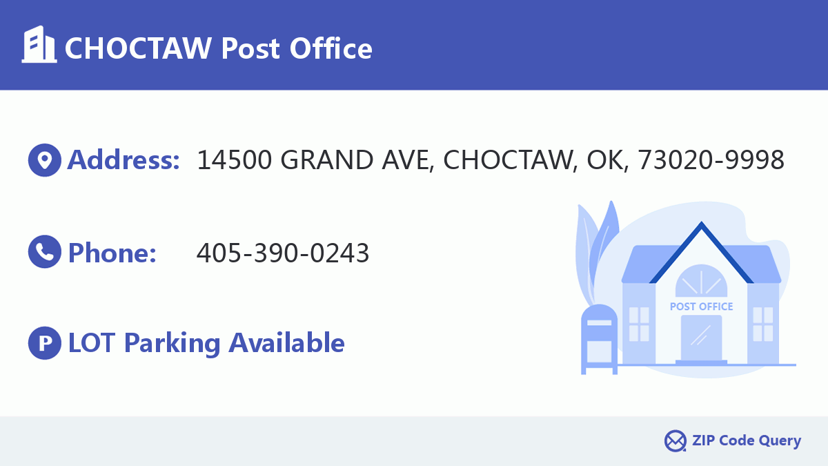 Post Office:CHOCTAW