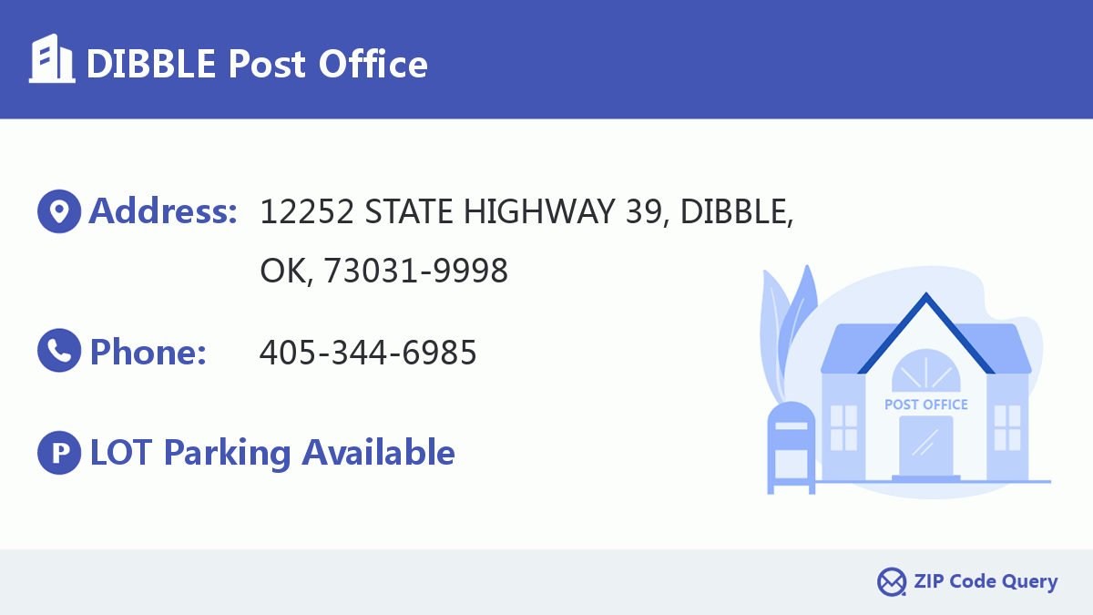 Post Office:DIBBLE