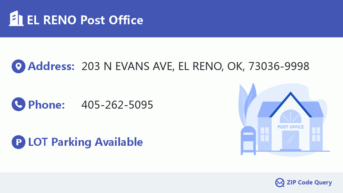 Post Office:EL RENO