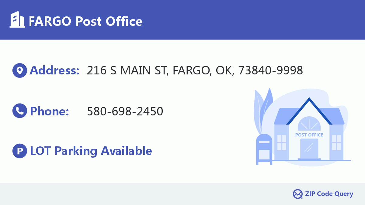 Post Office:FARGO