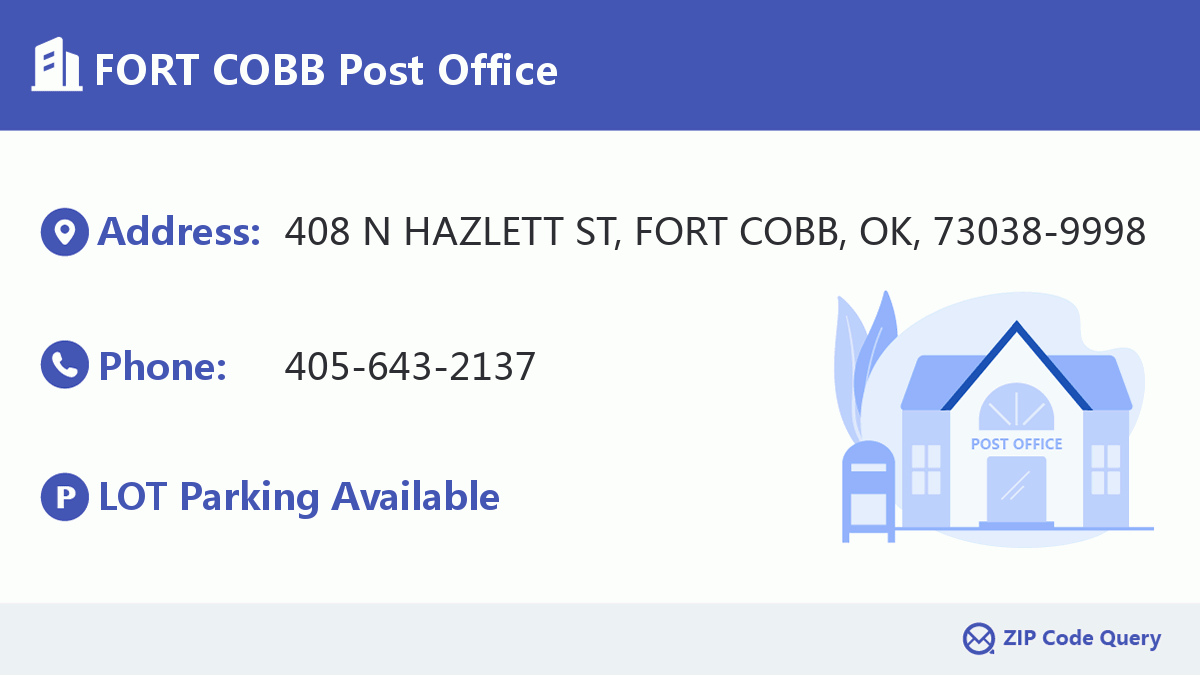 Post Office:FORT COBB