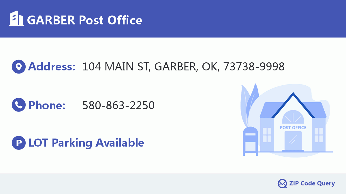 Post Office:GARBER