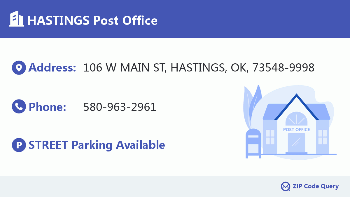 Post Office:HASTINGS