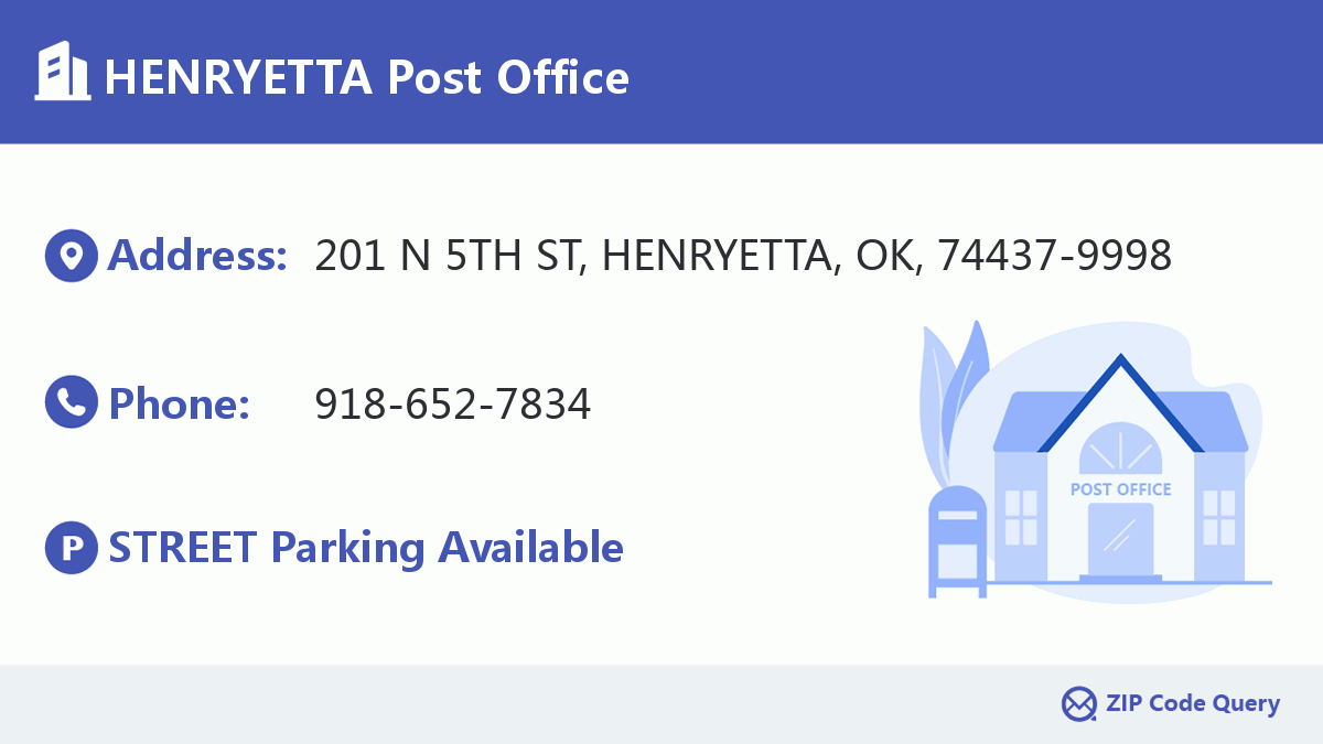 Post Office:HENRYETTA