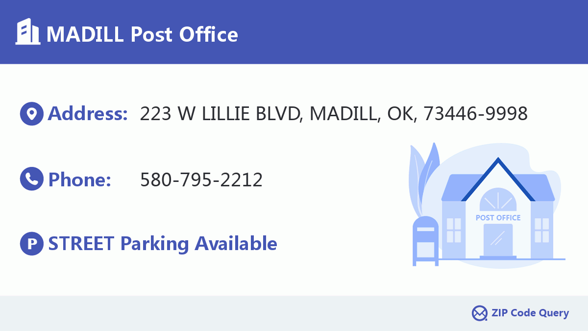Post Office:MADILL
