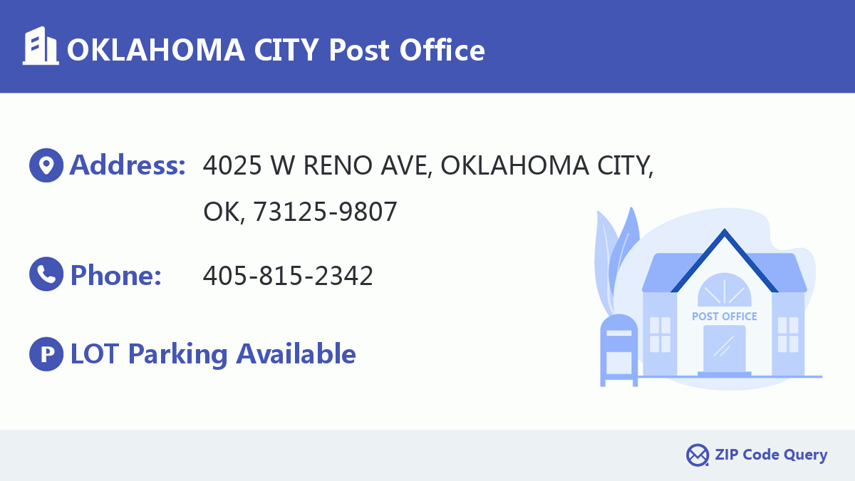 Post Office:OKLAHOMA CITY