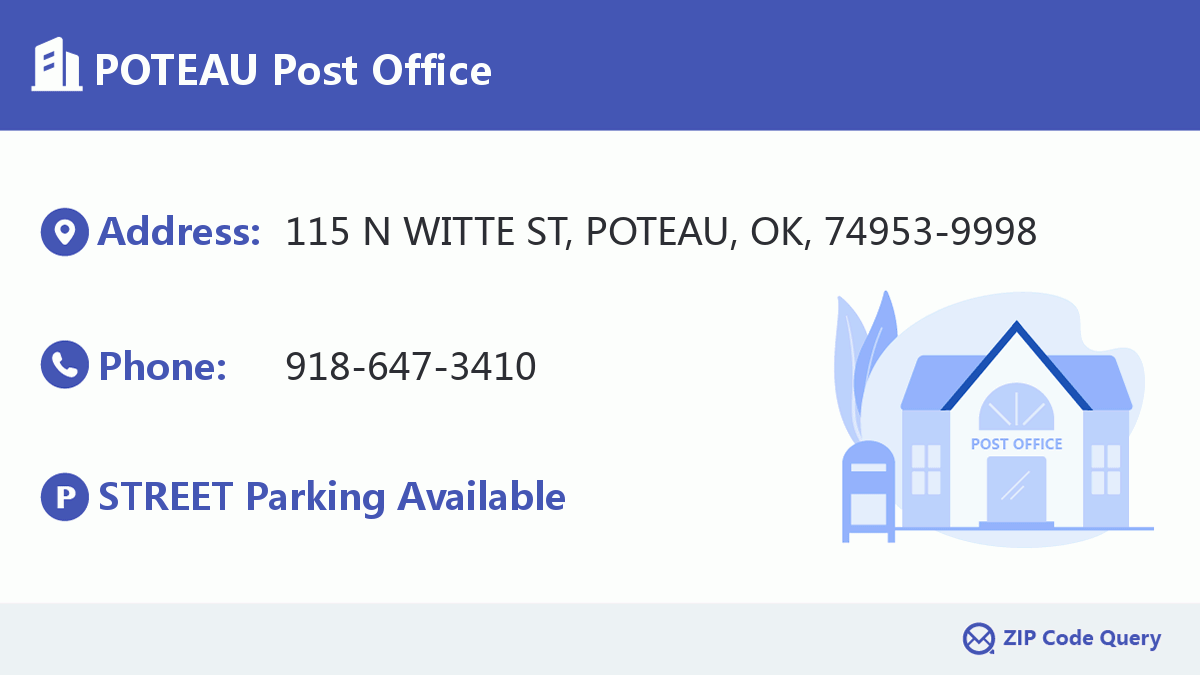 Post Office:POTEAU