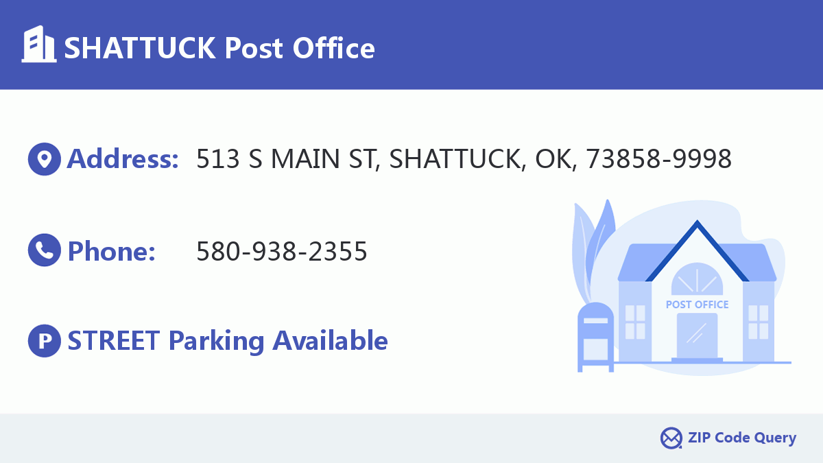 Post Office:SHATTUCK