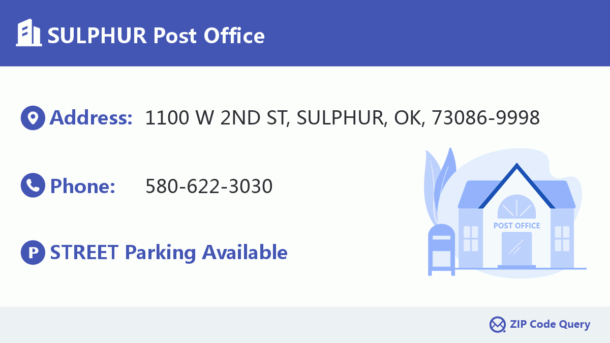 Post Office:SULPHUR