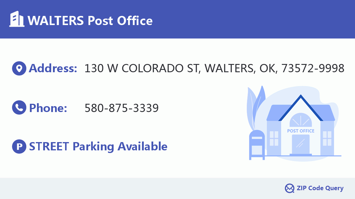 Post Office:WALTERS